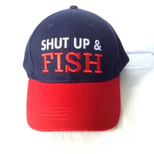 Shut up and fish hat